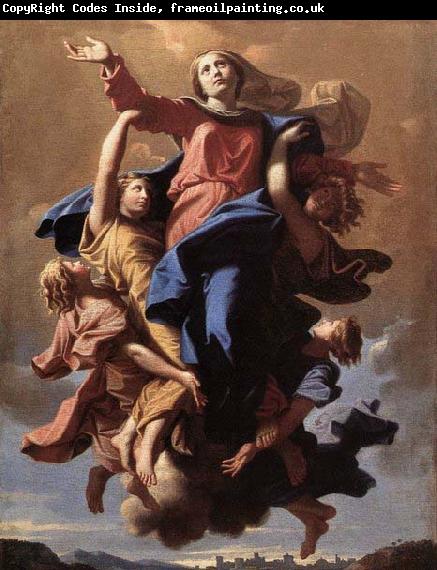 POUSSIN, Nicolas The Assumption of the Virgin
